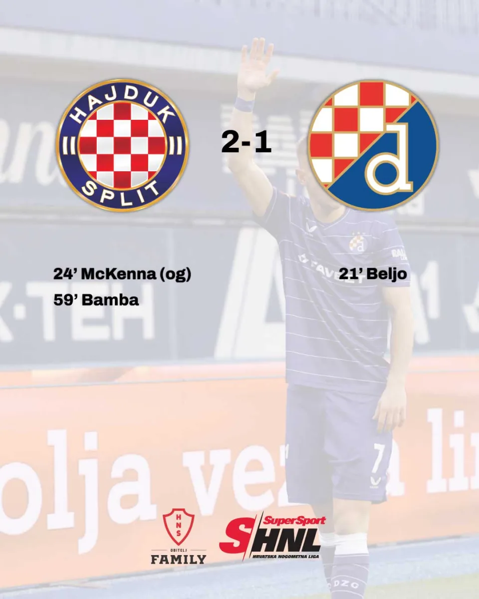 Derbi Dinamo - Hajduk u Splitu.